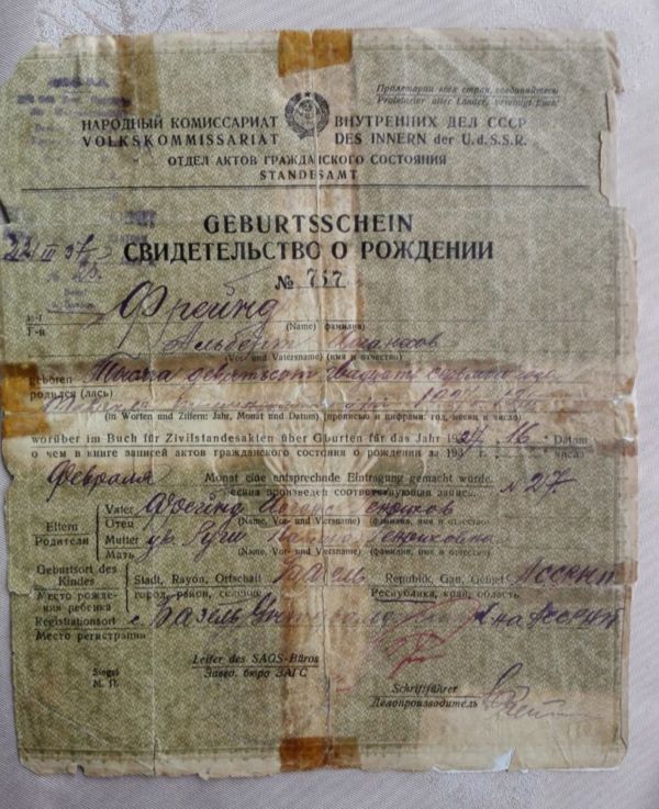 80 Jahre Deportation: Familie Freund